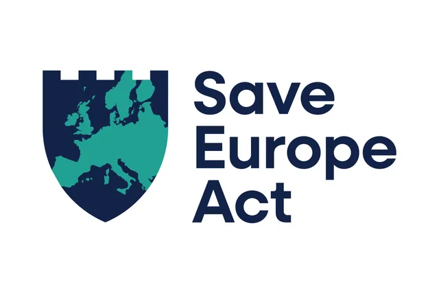 The official Save Europe Act logo, used to identify the campaign.